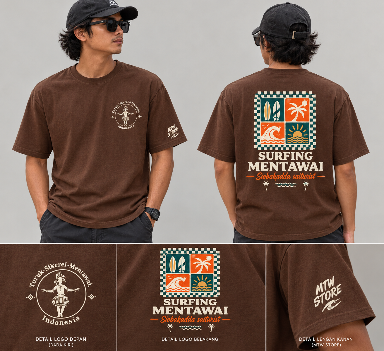 Kaos Brand local MTW Store Official